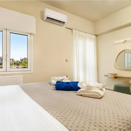 Oikia Azilakas 3 Bedroom House With Parking 아파트
